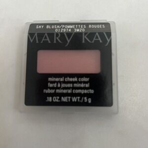 Mary Kay Mineral Cheek Color Blush SHY BLUSH Full Size #012974 New Discontinued